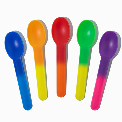 Mixed Color Changing Heavy Duty Spoons - 1000/Case