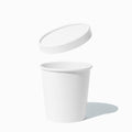 Close-up of 1 Pint to-go containers stacked and ready to serve