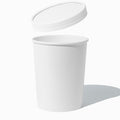 Close-up of 1 Quart to-go containers stacked and ready to serve